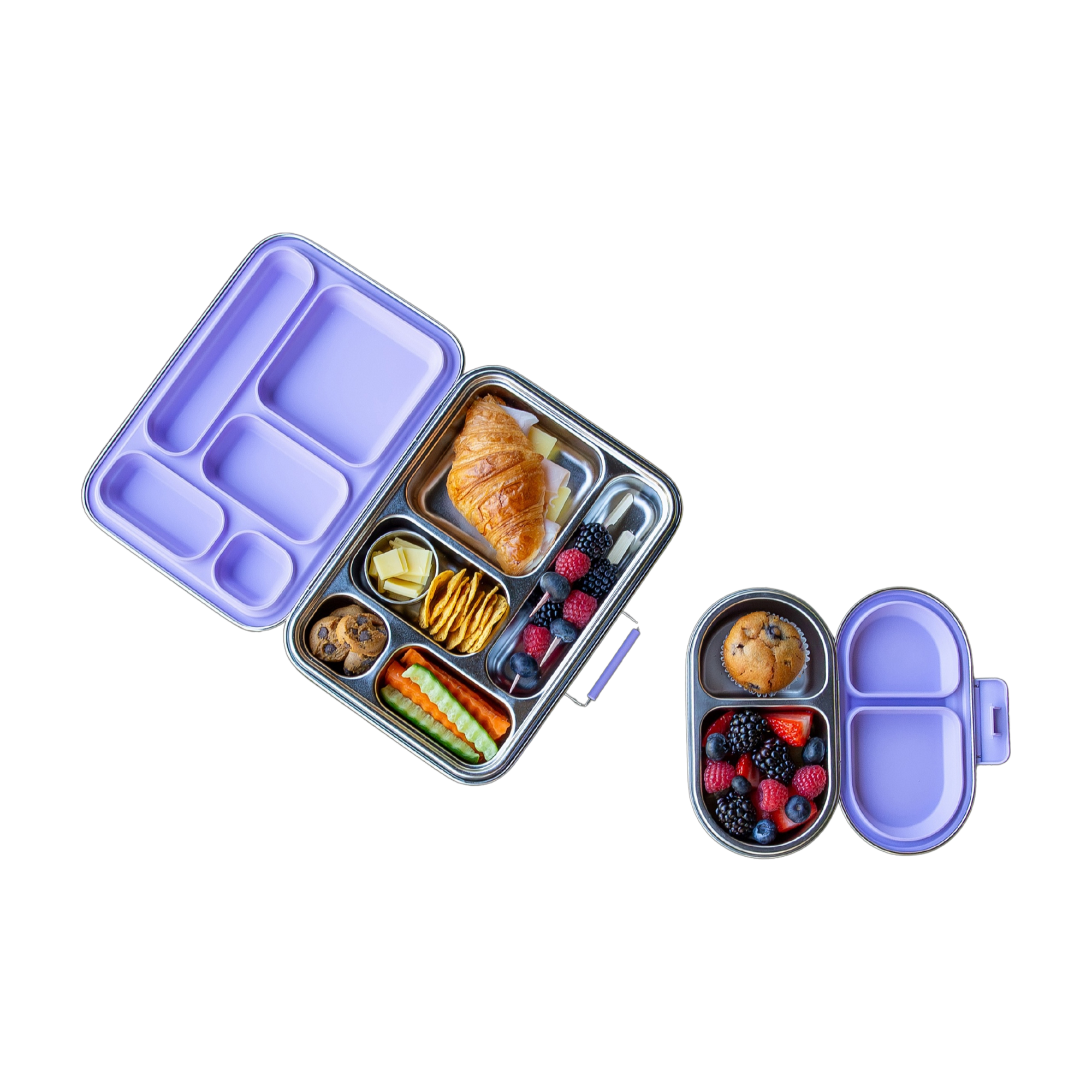 School Starter Pack (Lunch Box - 5 Compartments + Snack Box)